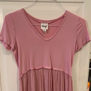 Luxe Essentials Babydoll Maternity Top
